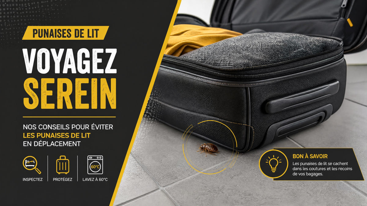 Retour de voyage à Annecy : comment inspecter sa valise pour éviter les punaises de lit ?